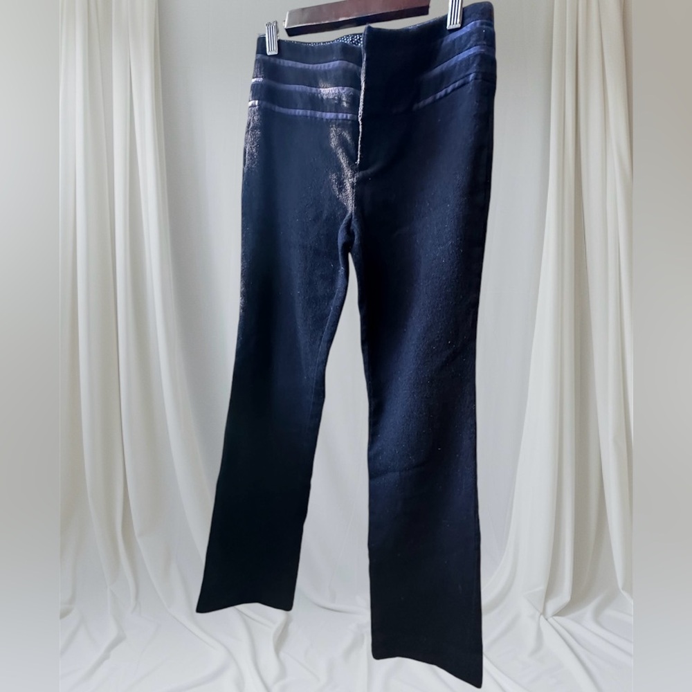 Rebecca Taylor deep purple wool pants full length size 2. Lovely fall & winter